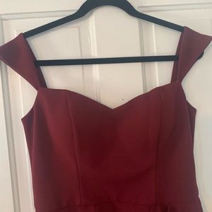 BHLDN Rossi Crepe Maxi Dress